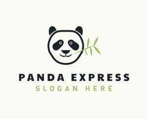 Panda Bear Wildlife logo design