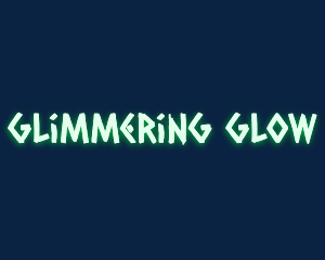 Glowing Tech Native logo design