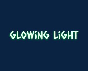 Glowing Tech Native logo design