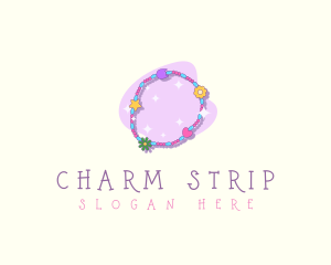 Bracelet Charm Beads logo design