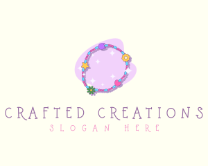 Bracelet Charm Beads logo design