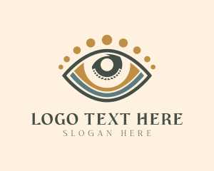 Mystics Tarot Eye logo