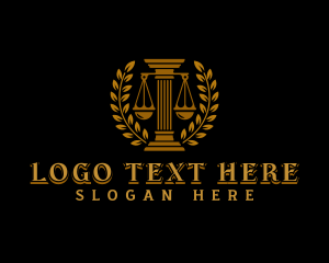 Legal Pillar Scale Logo
