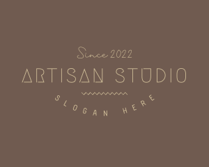 Simple Artisan Business logo design