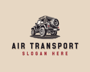 Off Road Car Driving logo design