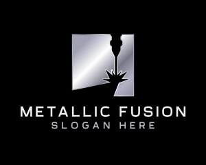 Laser Metal Engraving logo design