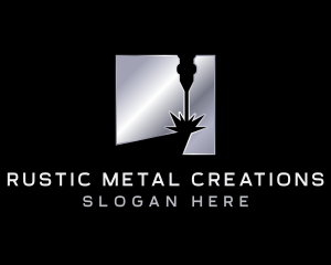 Laser Metal Engraving logo design