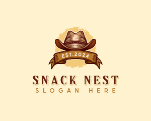 Cowboy Hat Rodeo logo design