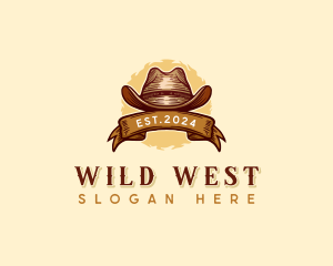 Cowboy Hat Rodeo logo design