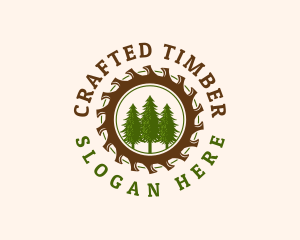 Chainsaw Woodwork Forestry logo