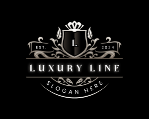 Luxury Crown Crest logo design