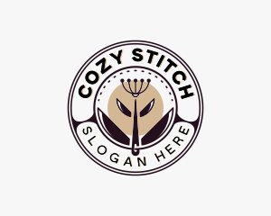 Stitching Needle Craft logo design