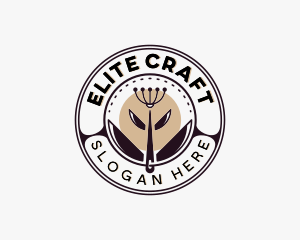 Stitching Needle Craft logo design