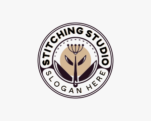 Stitching Needle Craft logo design