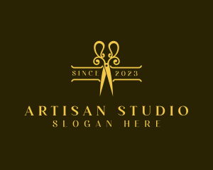 Upscale Craftsman Shears logo design