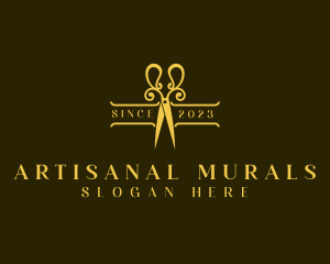 Upscale Craftsman Shears logo design