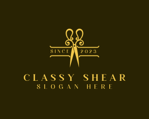 Upscale Craftsman Shears logo design