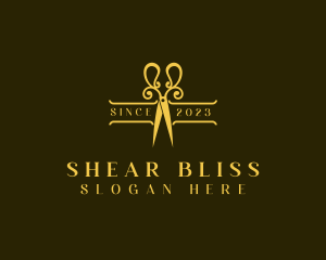 Upscale Craftsman Shears logo design