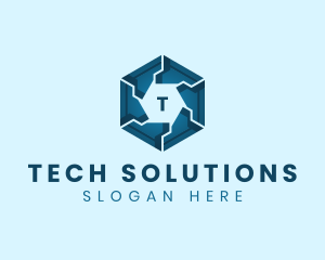 Hexagon Digital Technology logo design