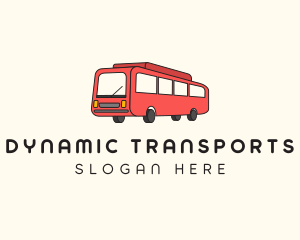 Transport Service Bus  logo design