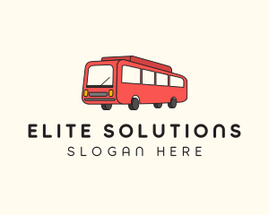 Transport Service Bus  logo design