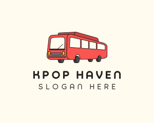 Transport Service Bus  logo design