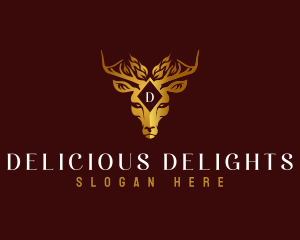 Elegant Deer Boutique logo design