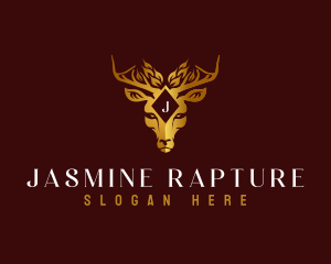 Elegant Deer Boutique logo design