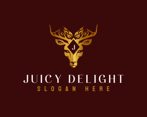 Elegant Deer Boutique logo design