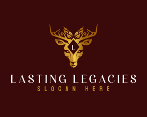 Elegant Deer Boutique logo design