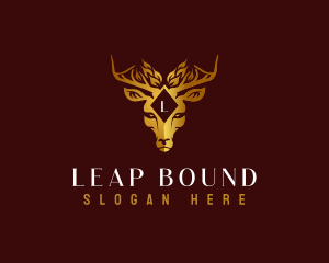 Elegant Deer Boutique logo design