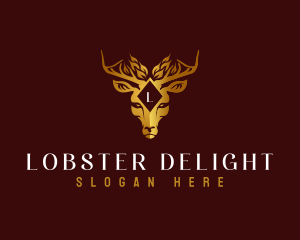 Elegant Deer Boutique logo design