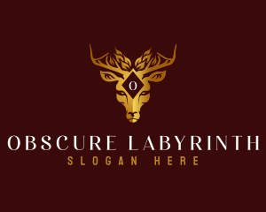 Elegant Deer Boutique logo design