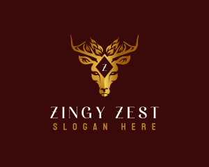 Elegant Deer Boutique logo design