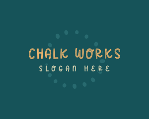 Playful Chalk Boutique logo design