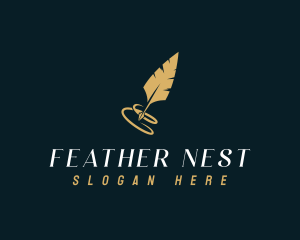 Feather Writer Author logo