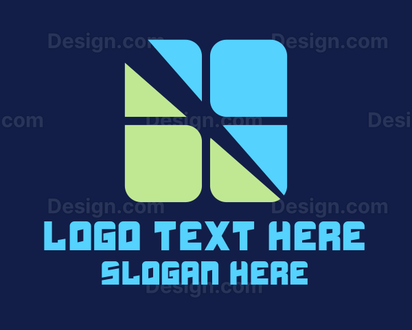 Abstract Web Developer Logo