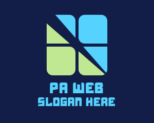 Abstract Web Developer  logo design