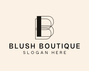 Boutique Letter B logo design