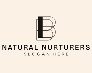 Boutique Letter B logo design