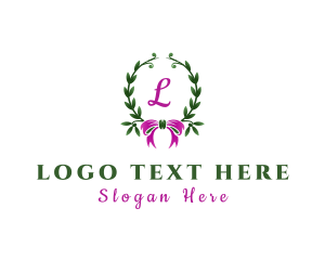 Ribbon Wreath Event Planner logo