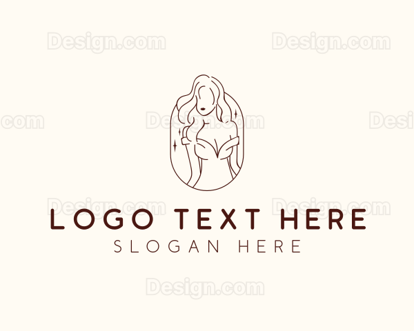 Aesthetic Female Model Logo