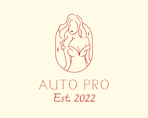 Aesthetic Female Model  logo