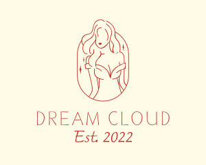 Aesthetic Female Model  logo design