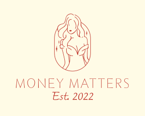 Aesthetic Female Model  logo