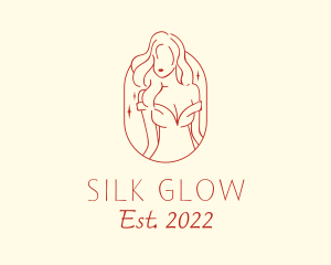 Aesthetic Female Model  logo