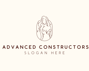 Aesthetic Female Model  logo design