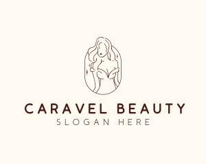 Aesthetic Female Model  logo design