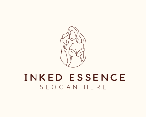 Aesthetic Female Model  logo design