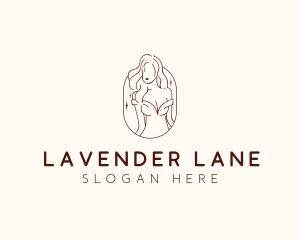 Aesthetic Female Model  logo design